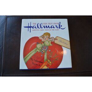 Hallmark Greeting Cards Through the Years Hardcover Book Nostalgic Vintage 1980s